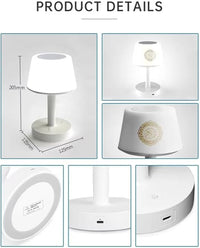 Portable Quran Speaker with Bluetooth & Touch Control – Islamic Muslim Quran Player, Nightlight Bedside Lamp, Table Decoration, Gift for Home & Prayer