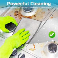 12 Pcs New Upgrade 3-Layer Metal Dish Cloth, No Scratches and No Odor, Multipurpose Wire Dishwashing Rag for Wet and Dry, Kitchen Cleaning Dishrags,Sinks,Dishes,Stove Top, Dimensions(7.08X8.86)