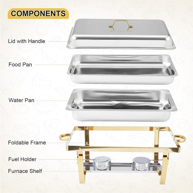 PrimeHost™ 4 Piece Chafing Set