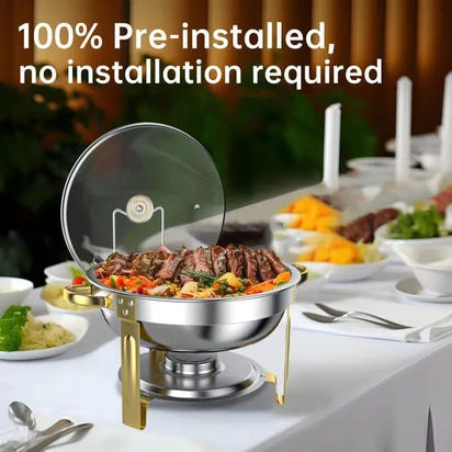 PrimeHost™ 4 Piece Chafing Set