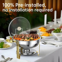 PrimeHost™ 4 Piece Chafing Set