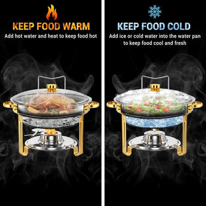 PrimeHost™ 4 Piece Chafing Set