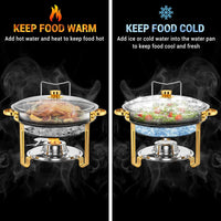 PrimeHost™ 4 Piece Chafing Set