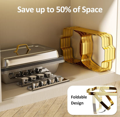 PrimeHost™ Buffet Chafing Set (4-Pack)