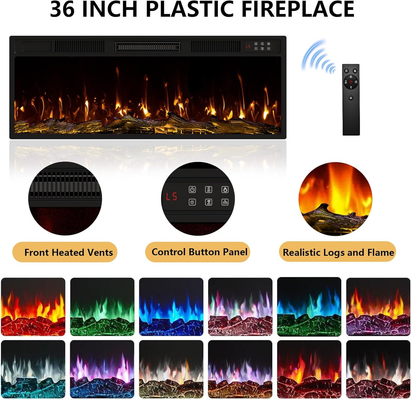 Fireplace TV Stand Entertainment Center with 36
