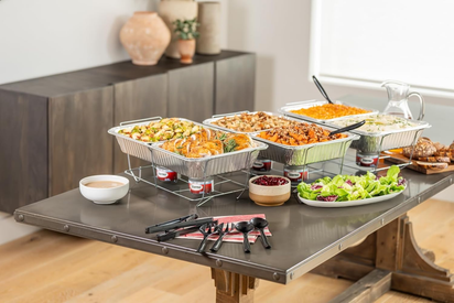 Fuel Cans - 6-Hour Burn, (12-Pack) Chafing Dish Fuel Can Burners for Food Warmer, Resealable Twist Chafer Fuel Canned Heat, Handy Wick