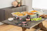 Fuel Cans - 6-Hour Burn, (12-Pack) Chafing Dish Fuel Can Burners for Food Warmer, Resealable Twist Chafer Fuel Canned Heat, Handy Wick