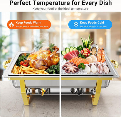 PrimeHost™ 4 Piece Chafing Set