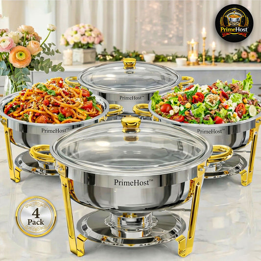 PrimeHost™   4 Piece Chafing Set