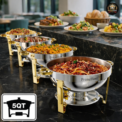 PrimeHost™ 4 Piece Chafing Set