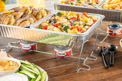 Fuel Cans - 6-Hour Burn, (12-Pack) Chafing Dish Fuel Can Burners for Food Warmer, Resealable Twist Chafer Fuel Canned Heat, Handy Wick