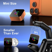 Wireless Carplay Adapter for Iphone,Wired Carplay to Wireless,Android Auto 2In1 Mini USB Design with Fast Stable Connection Car Play for Apple Ios 10+, Android 11+ Version