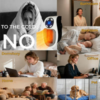 Top Heat Plug in Heater, 450W Portable Plug in Heater for Indoor Use, with Remote, Thermal Protection, LED, PTC Ceramic Fast Heat for Bedroom Bathroom Office