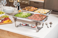 Fuel Cans - 6-Hour Burn, (12-Pack) Chafing Dish Fuel Can Burners for Food Warmer, Resealable Twist Chafer Fuel Canned Heat, Handy Wick